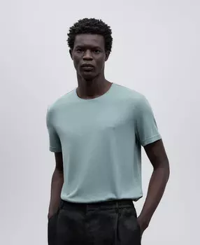 Футболка стандартного кроя Adolfo Dominguez, синий