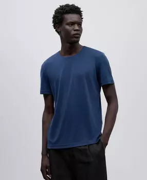 Футболка стандартного кроя Adolfo Dominguez, синий