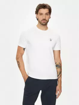 Футболка стандартного кроя Aeronautica Militare, белый