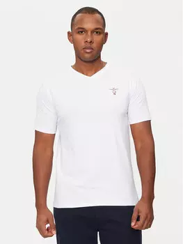 Футболка стандартного кроя Aeronautica Militare, белый