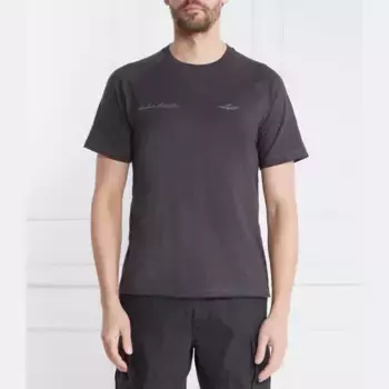 Футболка стандартного кроя Aeronautica Militare, черный