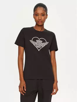 Футболка стандартного кроя Aeronautica Militare, черный