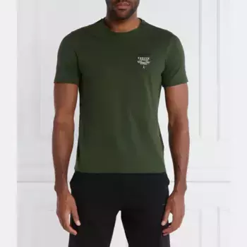 Футболка стандартного кроя Aeronautica Militare, хаки