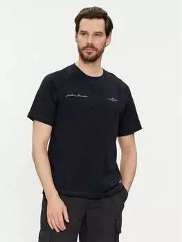 Футболка стандартного кроя Aeronautica Militare, синий