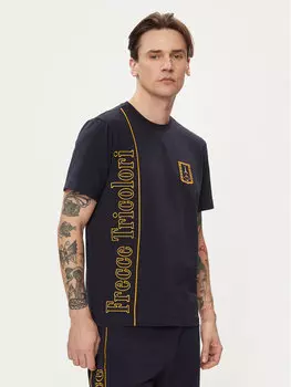 Футболка стандартного кроя Aeronautica Militare, синий