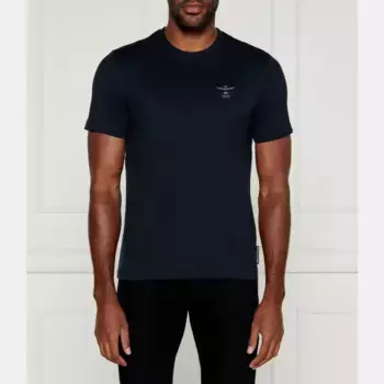 Футболка стандартного кроя Aeronautica Militare, синий