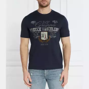 Футболка стандартного кроя Aeronautica Militare, синий