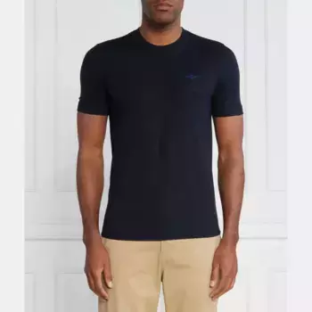 Футболка стандартного кроя Aeronautica Militare, синий