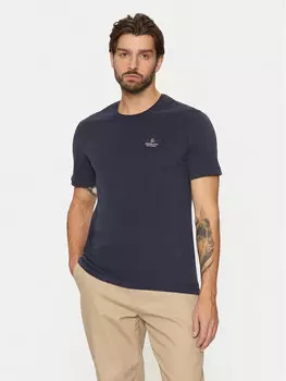 Футболка стандартного кроя Aeronautica Militare, синий