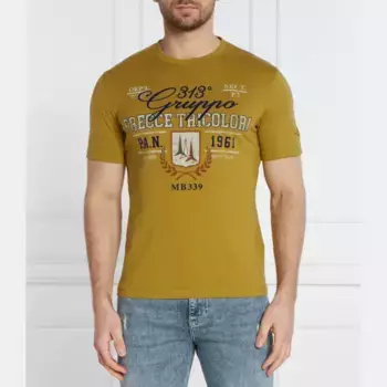 Футболка стандартного кроя Aeronautica Militare, зеленый