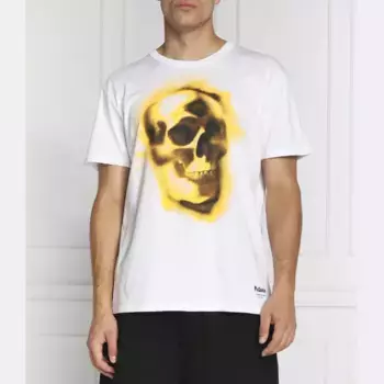 Футболка стандартного кроя Alexander Mcqueen, белый