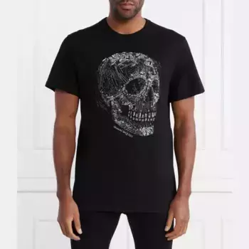 Футболка стандартного кроя Alexander Mcqueen, черный