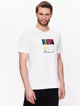 Футболка стандартного кроя Alpha Industries, белый