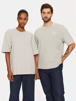 Футболка стандартного кроя Ami Paris, серый