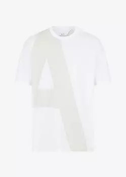 Футболка стандартного кроя Armani Exchange, белый