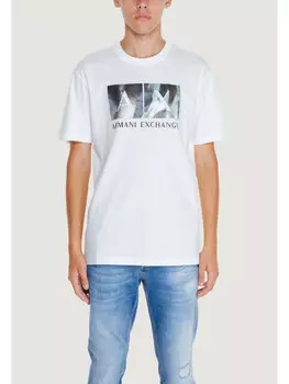 Футболка стандартного кроя Armani Exchange, белый