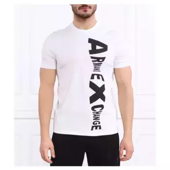 Футболка стандартного кроя Armani Exchange, белый
