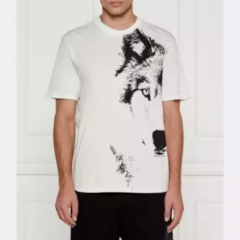 Футболка стандартного кроя Armani Exchange, белый