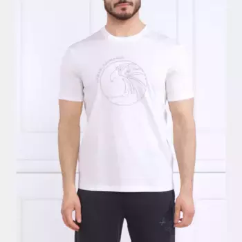 Футболка стандартного кроя Armani Exchange, белый