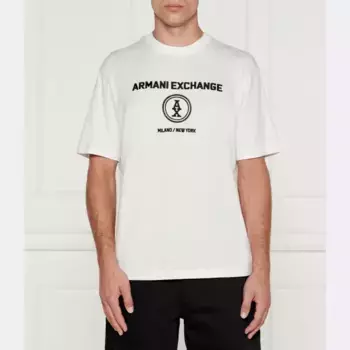 Футболка стандартного кроя Armani Exchange, белый