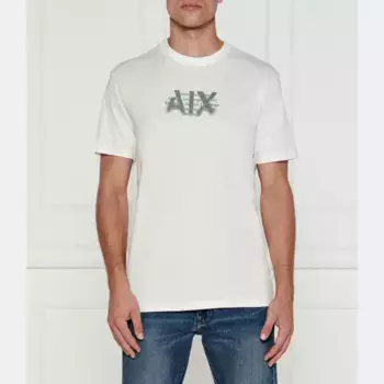 Футболка стандартного кроя Armani Exchange, белый