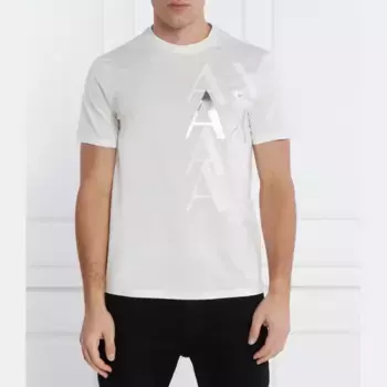 Футболка стандартного кроя Armani Exchange, белый