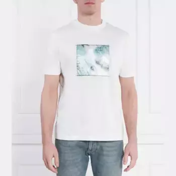 Футболка стандартного кроя Armani Exchange, белый