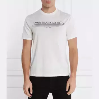 Футболка стандартного кроя Armani Exchange, белый
