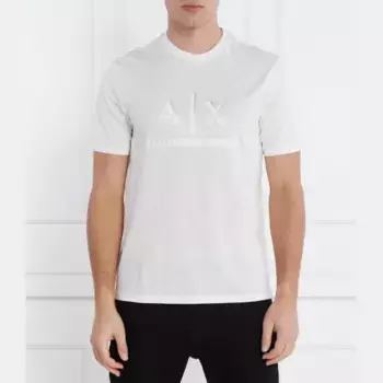 Футболка стандартного кроя Armani Exchange, белый