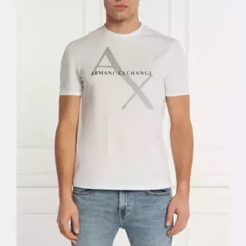 Футболка стандартного кроя Armani Exchange, белый