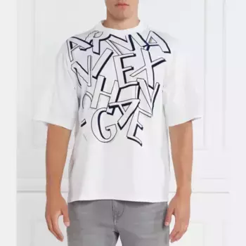 Футболка стандартного кроя Armani Exchange, белый