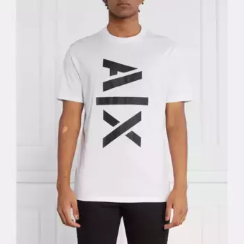 Футболка стандартного кроя Armani Exchange, белый