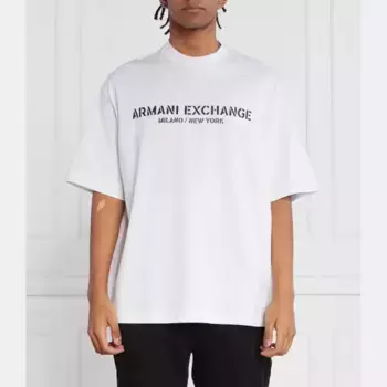 Футболка стандартного кроя Armani Exchange, белый