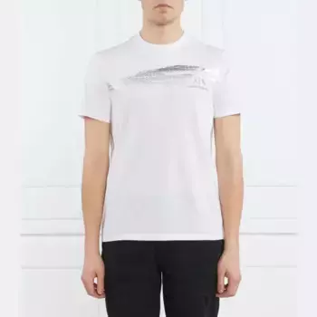 Футболка стандартного кроя Armani Exchange, белый