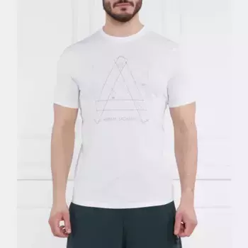 Футболка стандартного кроя Armani Exchange, белый