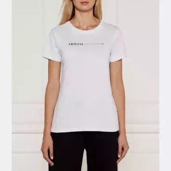 Футболка стандартного кроя Armani Exchange, белый