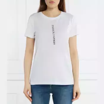 Футболка стандартного кроя Armani Exchange, белый