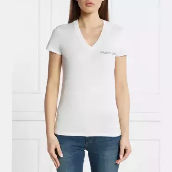 Футболка стандартного кроя Armani Exchange, белый