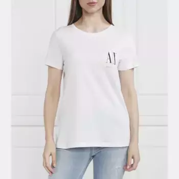 Футболка стандартного кроя Armani Exchange, белый