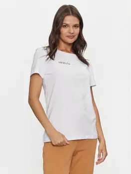 Футболка стандартного кроя Armani Exchange, белый