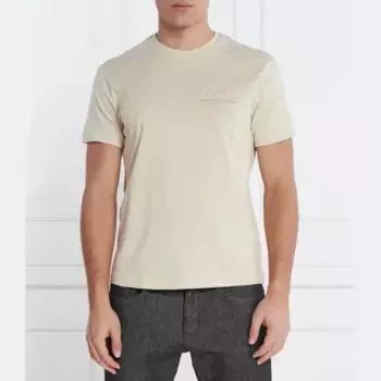 Футболка стандартного кроя Armani Exchange, бежевый