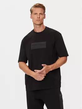 Футболка стандартного кроя Armani Exchange, черный
