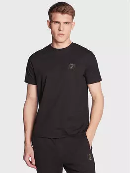 Футболка стандартного кроя Armani Exchange, черный
