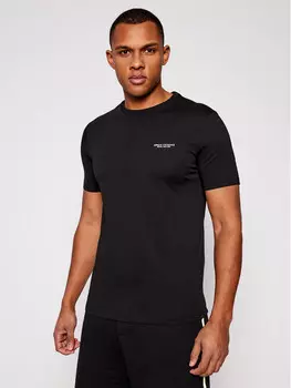 Футболка стандартного кроя Armani Exchange, черный