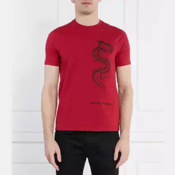 Футболка стандартного кроя Armani Exchange, красный