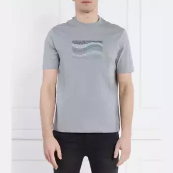 Футболка стандартного кроя Armani Exchange, серый