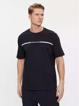 Футболка стандартного кроя Armani Exchange, синий
