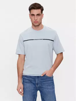 Футболка стандартного кроя Armani Exchange, синий