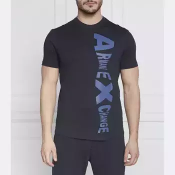 Футболка стандартного кроя Armani Exchange, синий