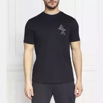 Футболка стандартного кроя Armani Exchange, синий
